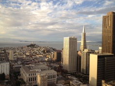 Transamerica Pyramid Building and Coit Tower, SF